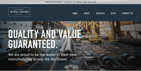 Visuals in Homepage