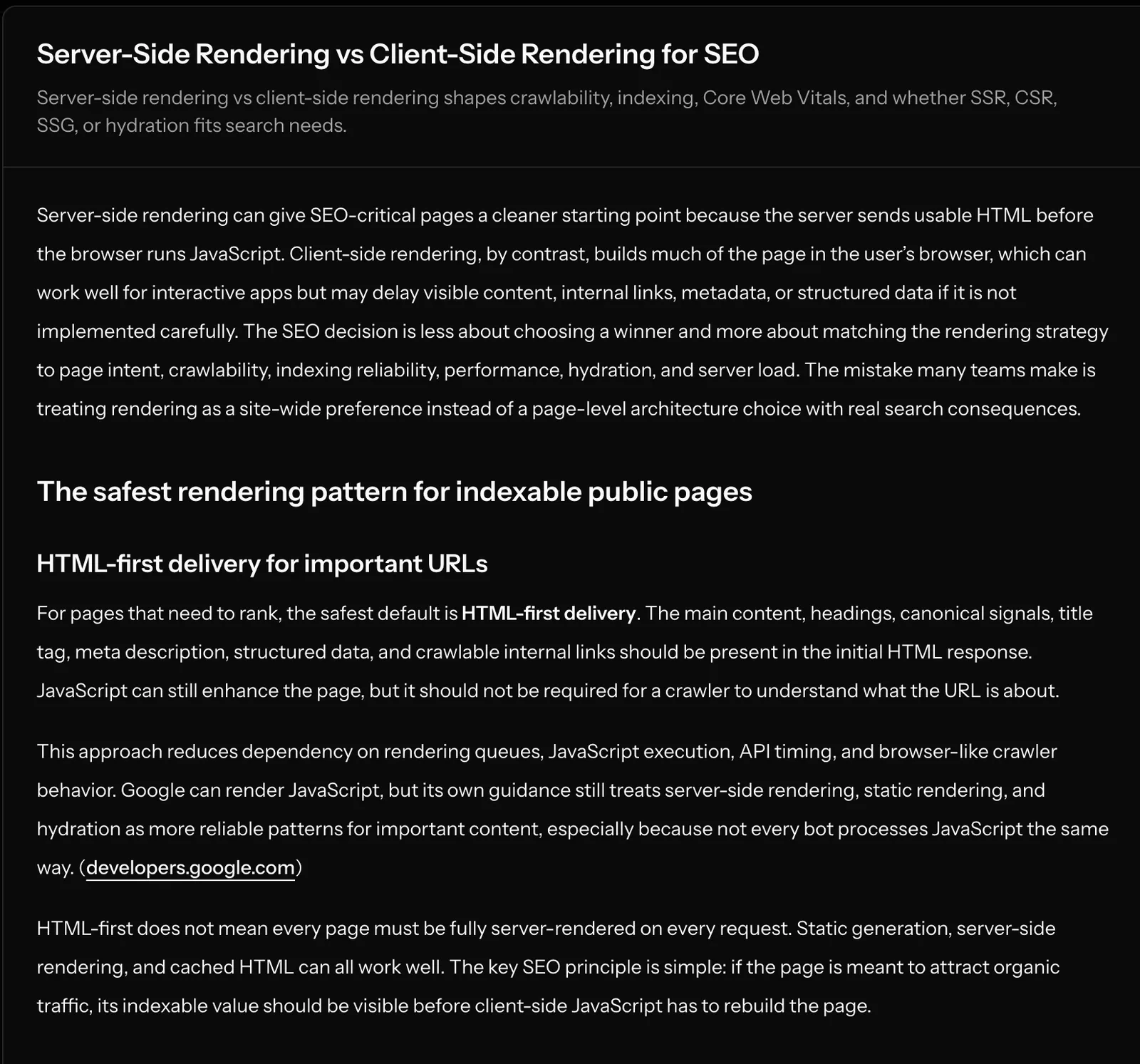Screpy article draft with generated content and structured headings