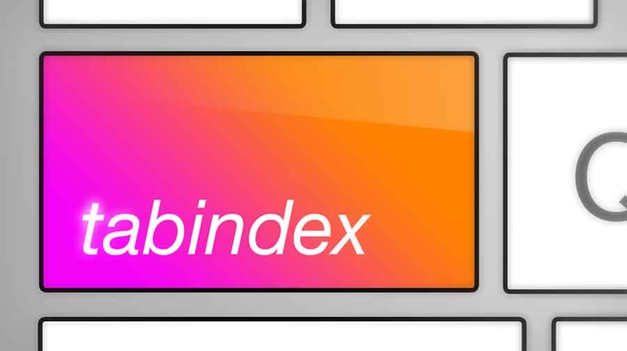 Accessibility and Tabindex button
